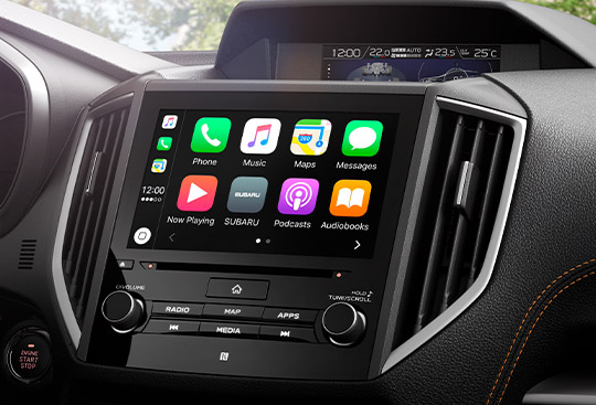 Apple CarPlay*2 and Android Auto*3